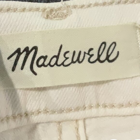 Madewell Ivory Jeans Size 25 Women's wideleg jeans - Picture 3 of 4